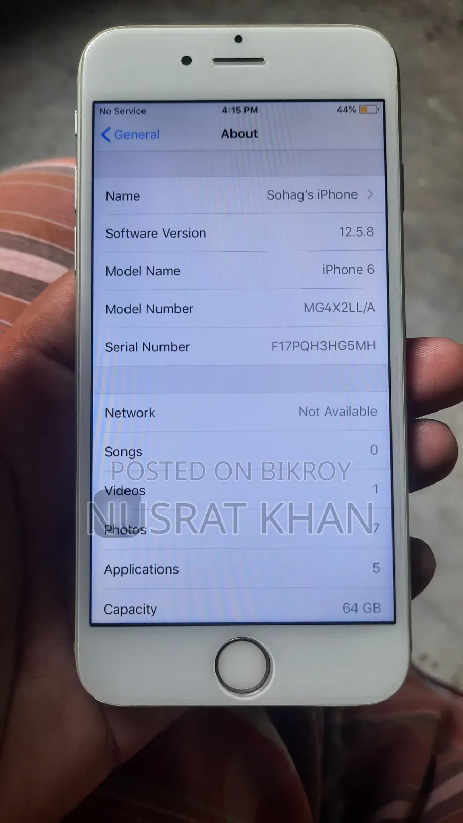 Apple iPhone 6 64 GB White