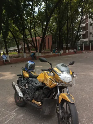 টিভিএস অ্যাপাচি আরটিআর ১৬০ ২ভি ২০১২ ইয়েলো