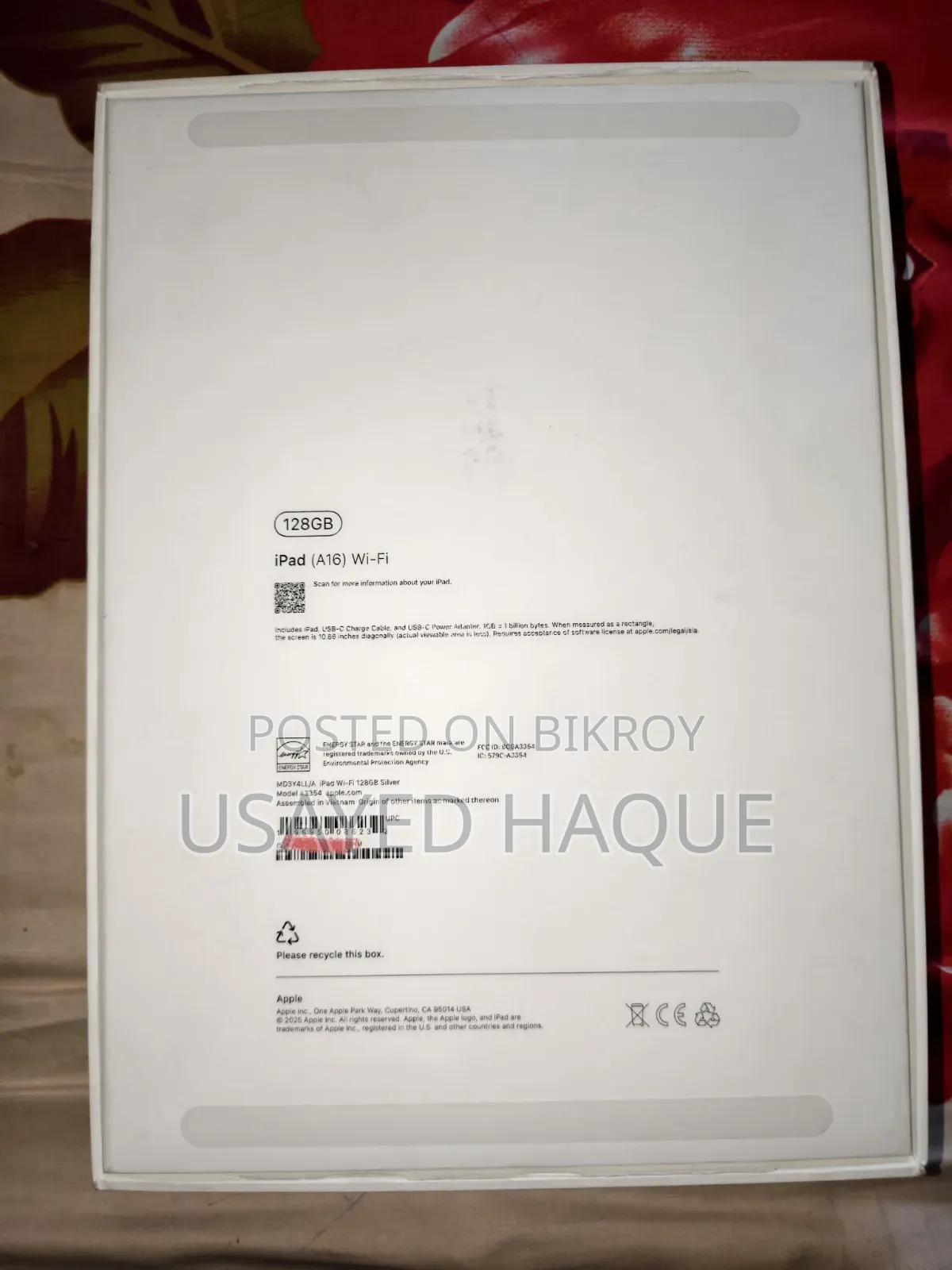 Apple iPad (2025) 128 GB White