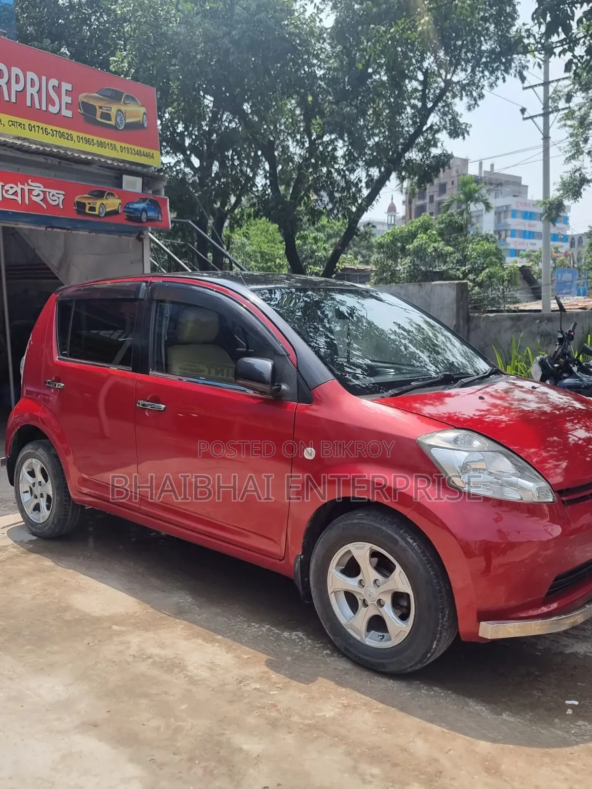 Toyota Passo 1.0 AWD 2006 Red