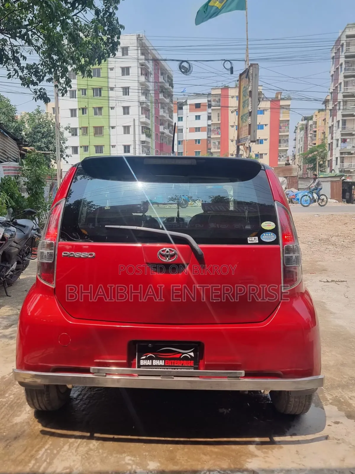 Toyota Passo 1.0 AWD 2006 Red