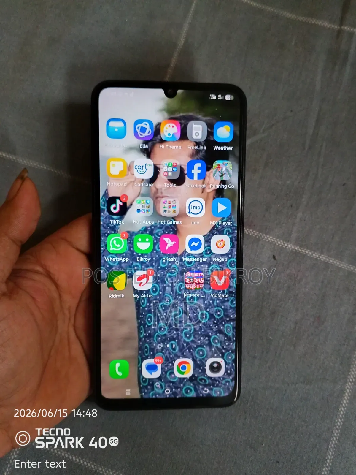 Tecno Spark 40 128 GB Black