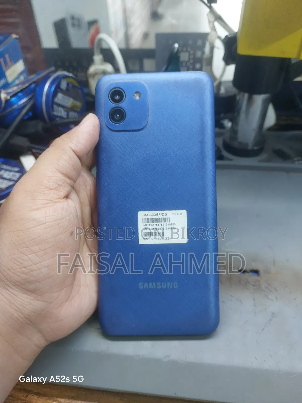Samsung Galaxy A03 32 GB Blue