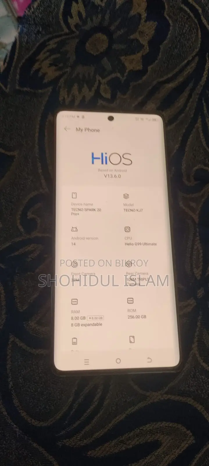 Tecno Spark 20 Pro Plus 256 GB Black