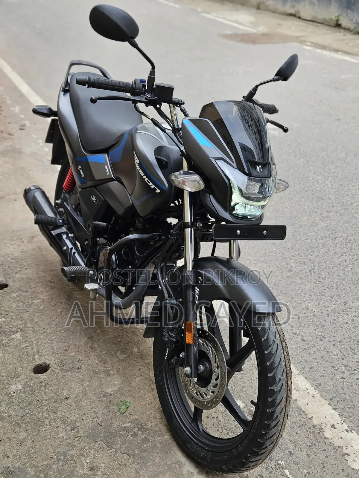 হিরো প্যাশন এক্সপ্রো এক্সটেক ২০২৫ গ্রে