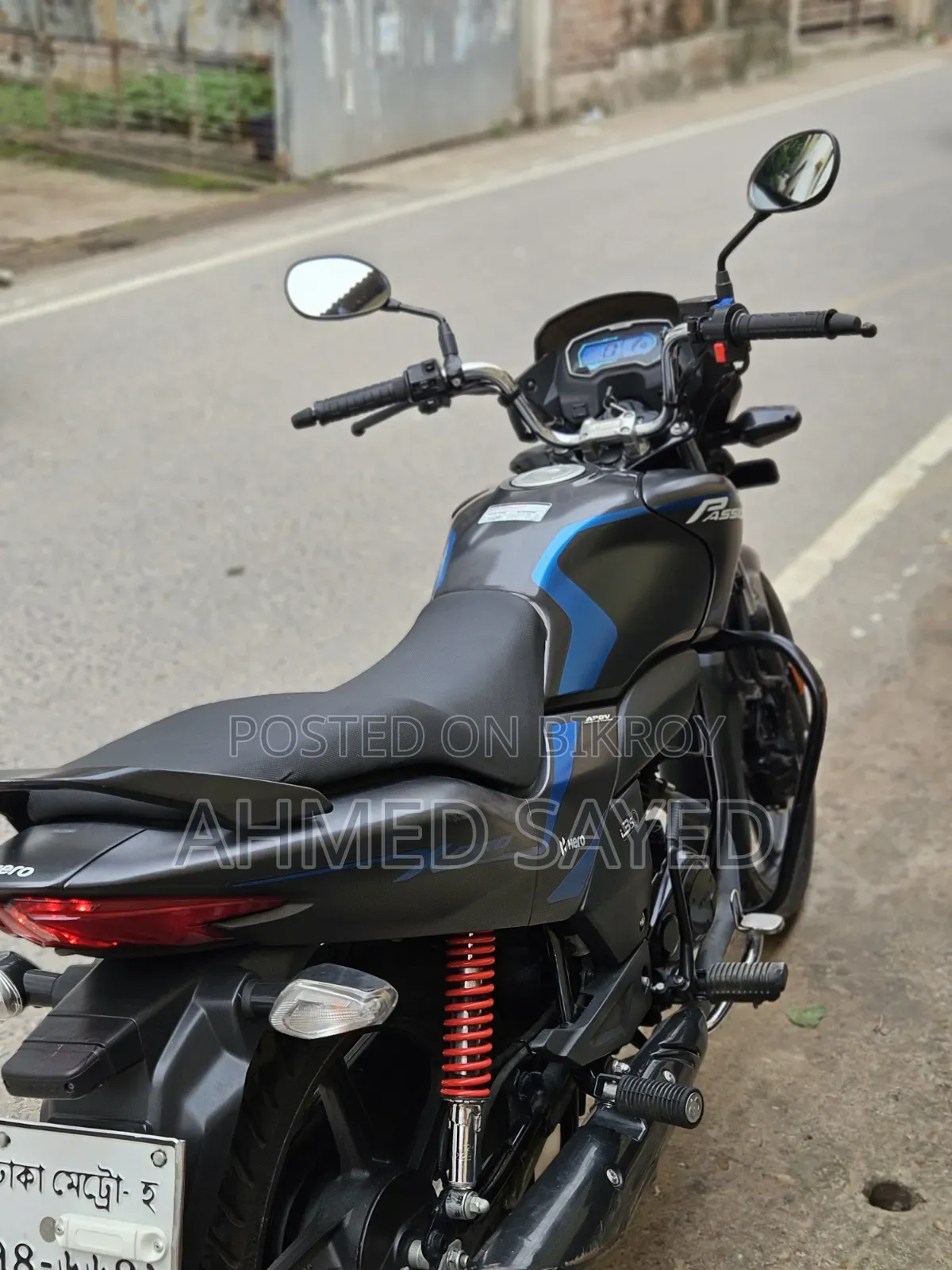 হিরো প্যাশন এক্সপ্রো এক্সটেক ২০২৫ গ্রে