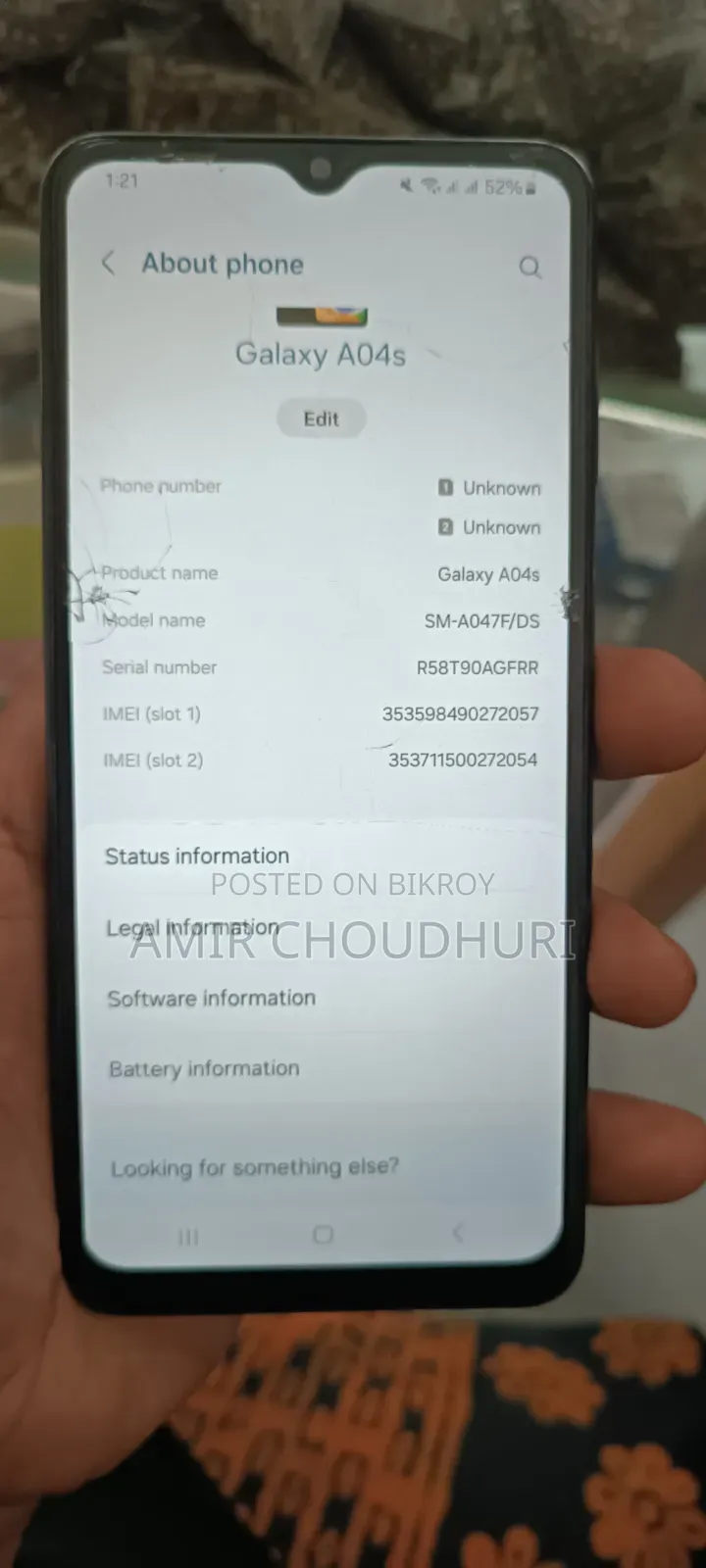Samsung Galaxy A04s 64 GB Black