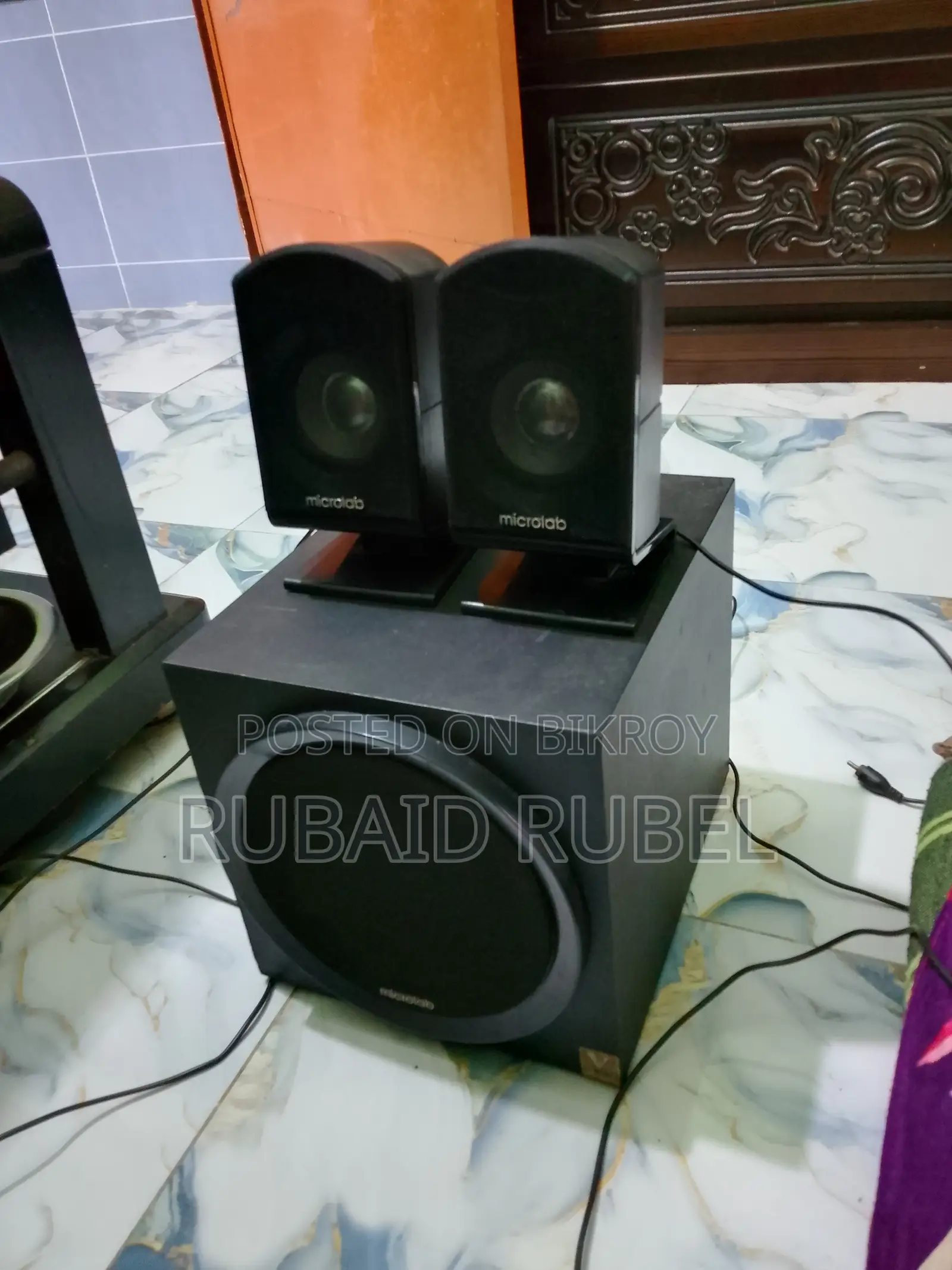 Microlab Sub Woofer Spikeer