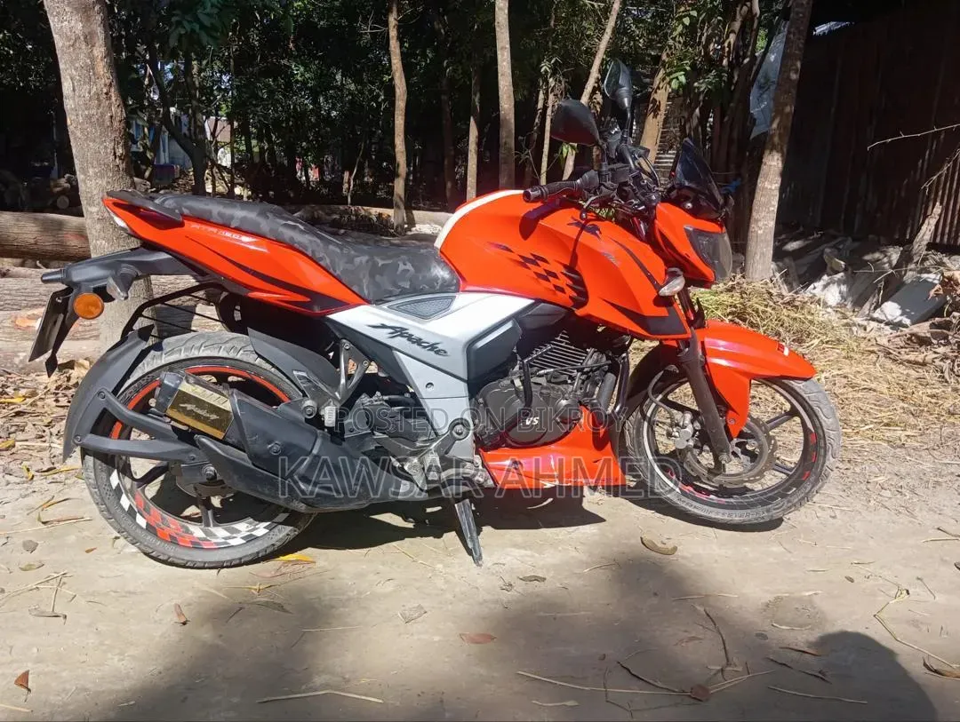 TVS Apache 160 4V 2021 Red