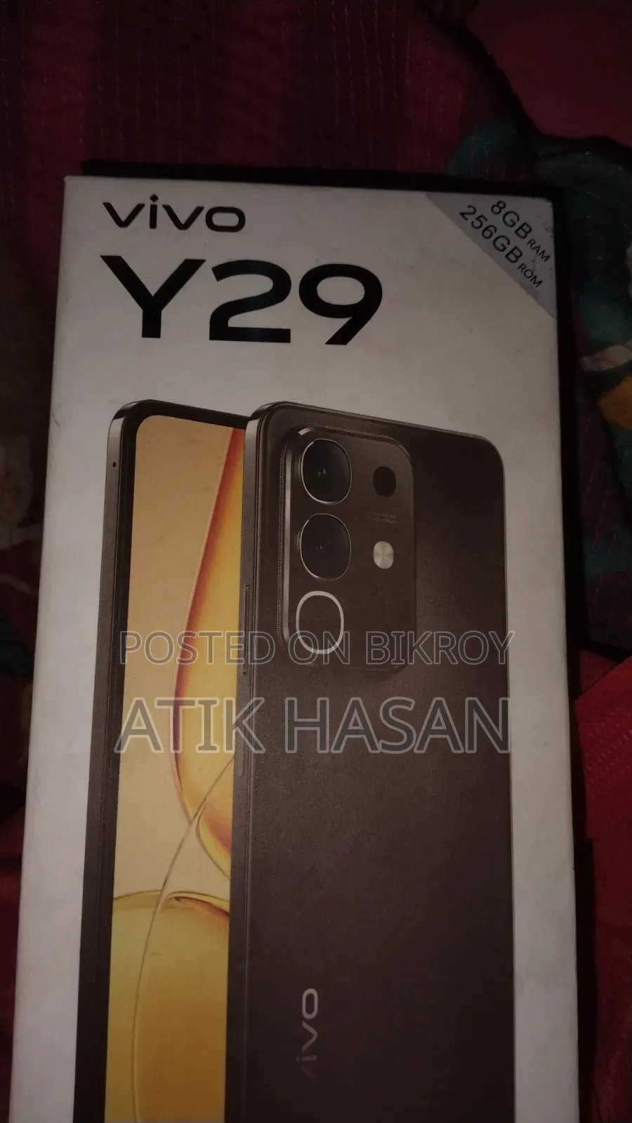Vivo Y29 256 GB Black