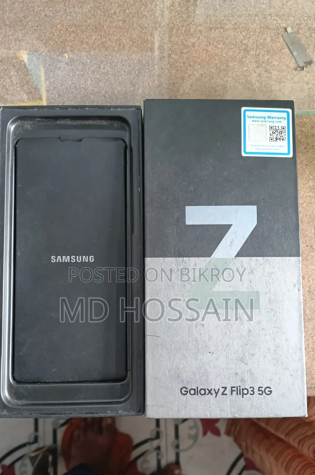 Samsung Galaxy Z Flip3 5G 256 GB Gold