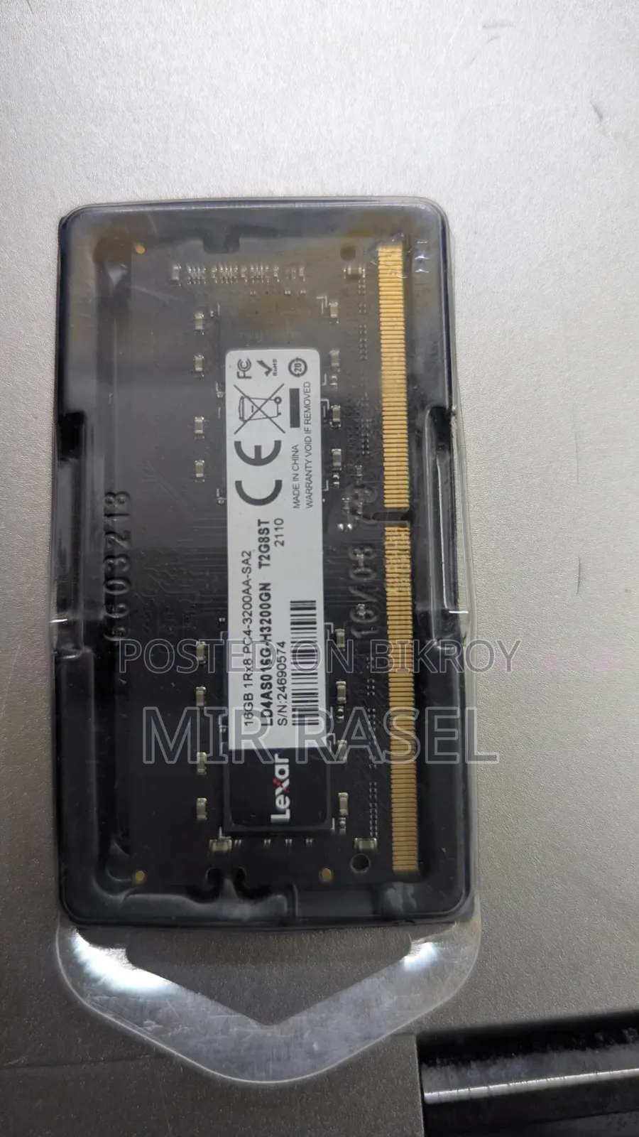 Lexar 16GB DDR4 3200 Bus Laptop RAM
