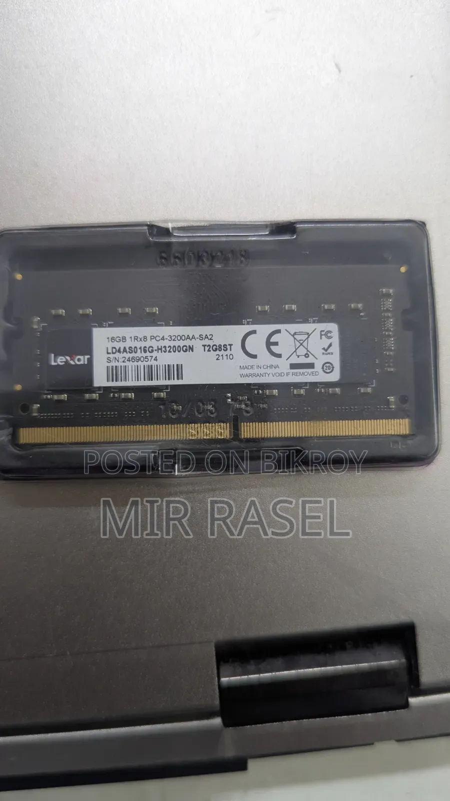 Lexar 16GB DDR4 3200 Bus Laptop RAM