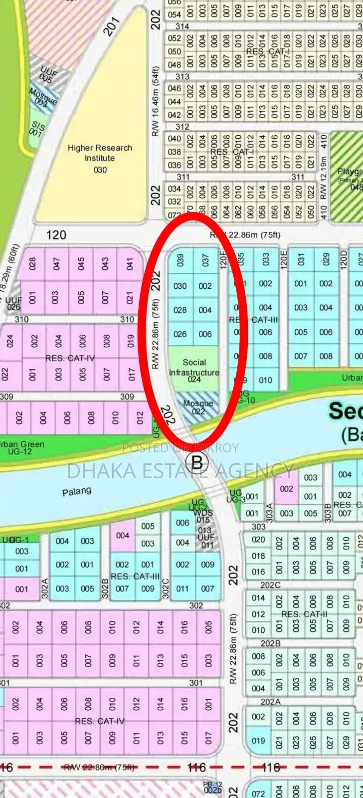 Sector-26, 75 Feet, 7.50 Katha Plot Sale