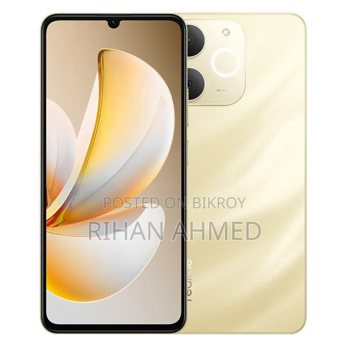 Realme Note 70T 64 GB Gold
