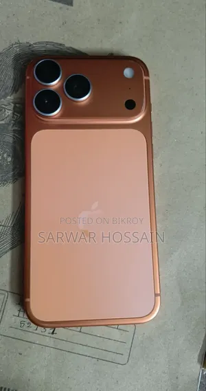 অ্যাপল আইফোন ১৭ প্রো ম্যাক্স ৫১২ জিবি অরেঞ্জ কপি ফোন