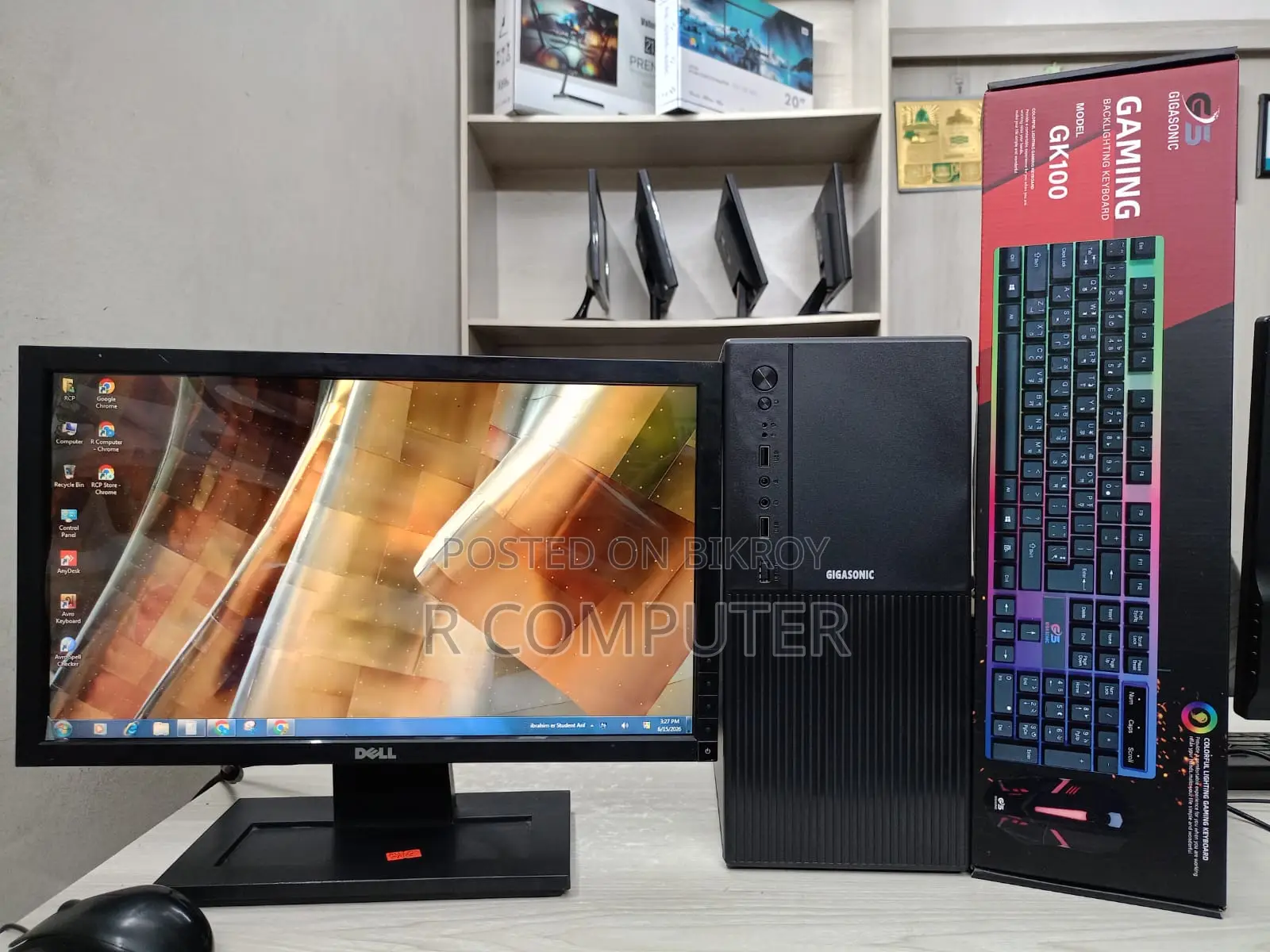 New Desktop Computer 16GB Intel Core i7 SSD 256GB