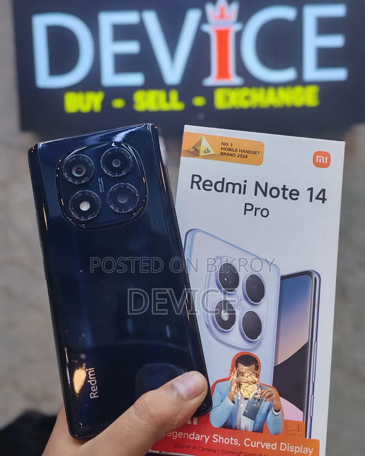 Xiaomi Redmi Note 14 Pro 256 GB Black