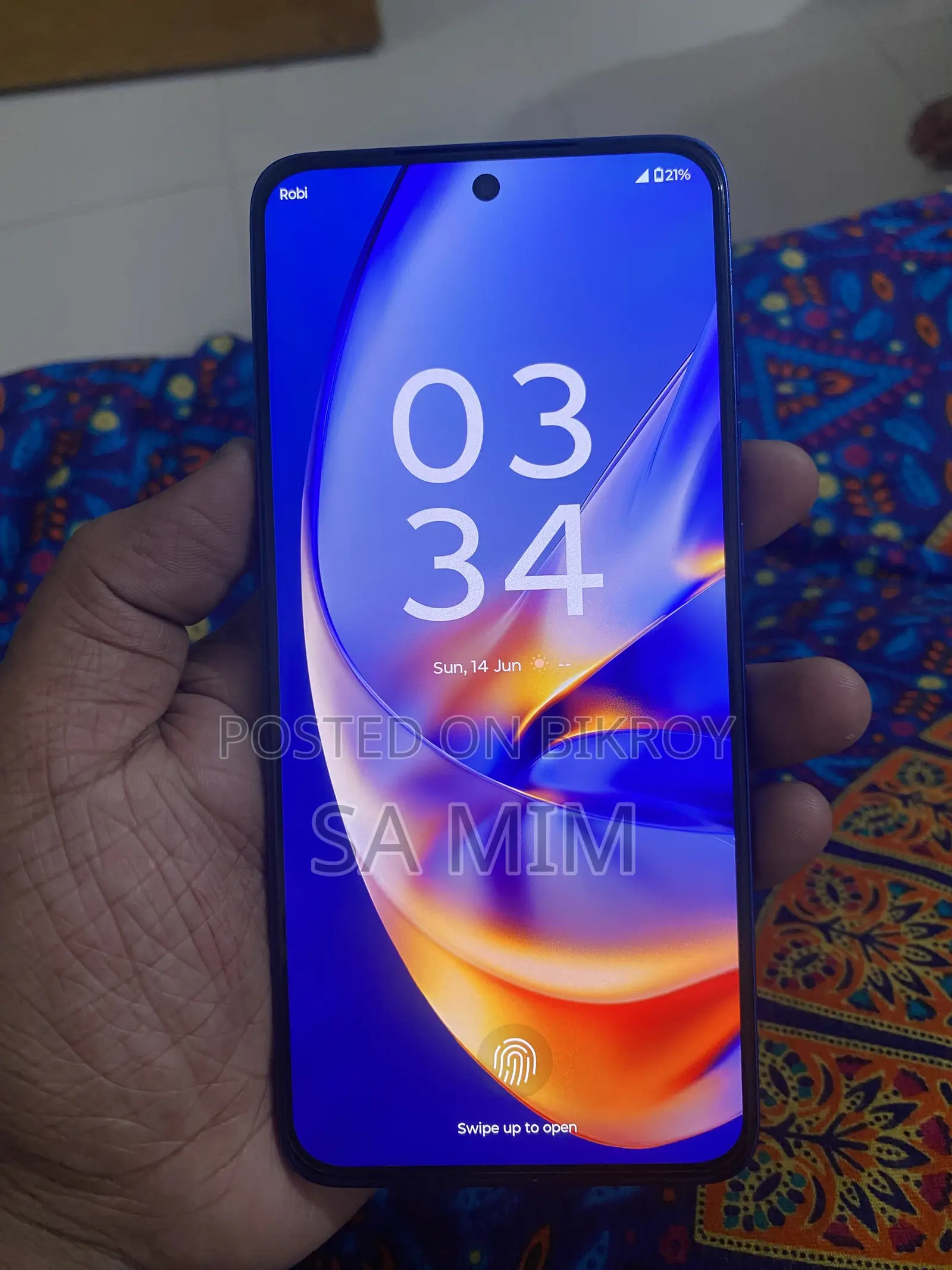 মটোরোলা এজ ৫০ নিও ২৫৬ জিবি ব্লু