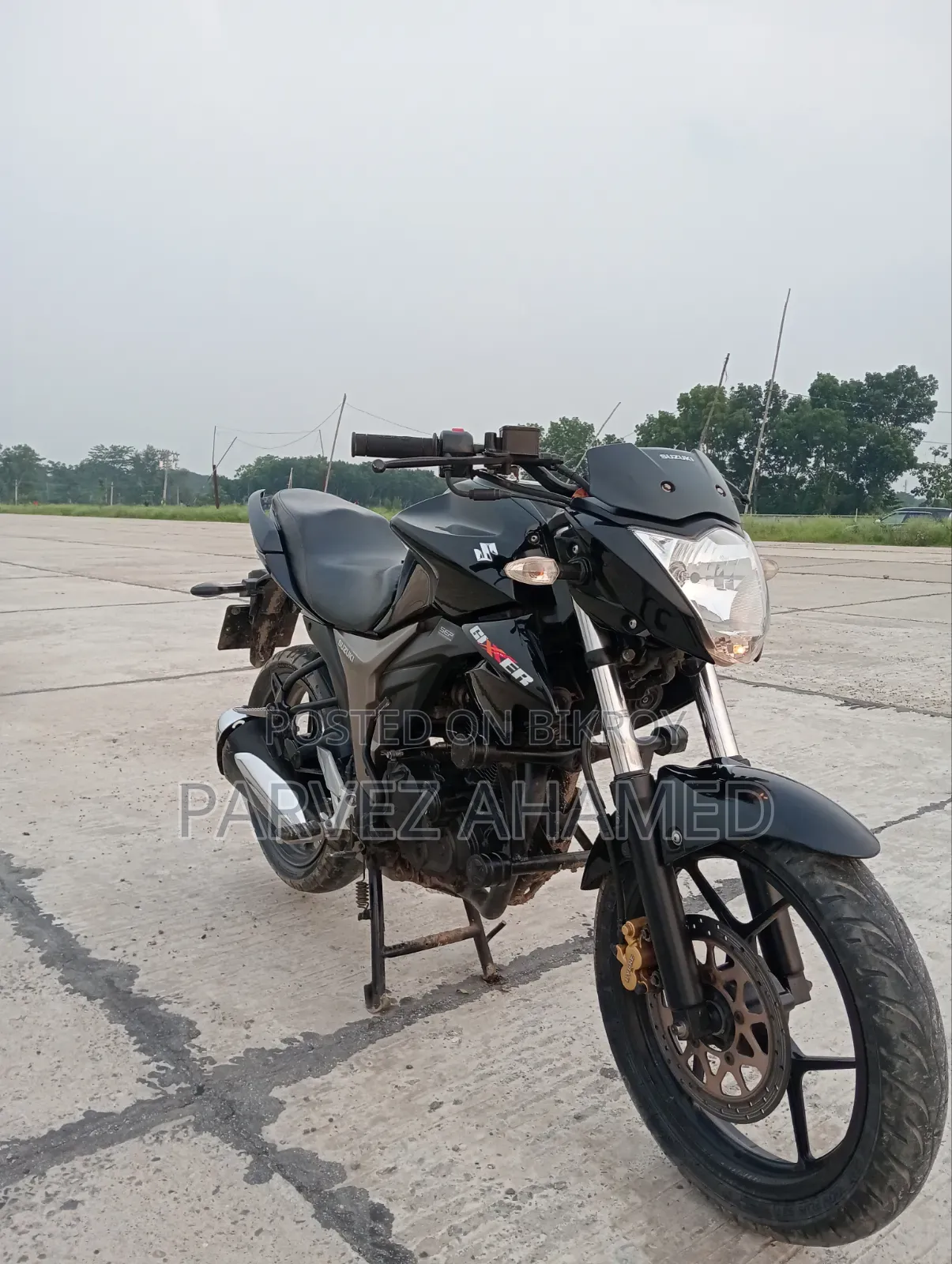 Suzuki Gixxer Monotone 2020 Black