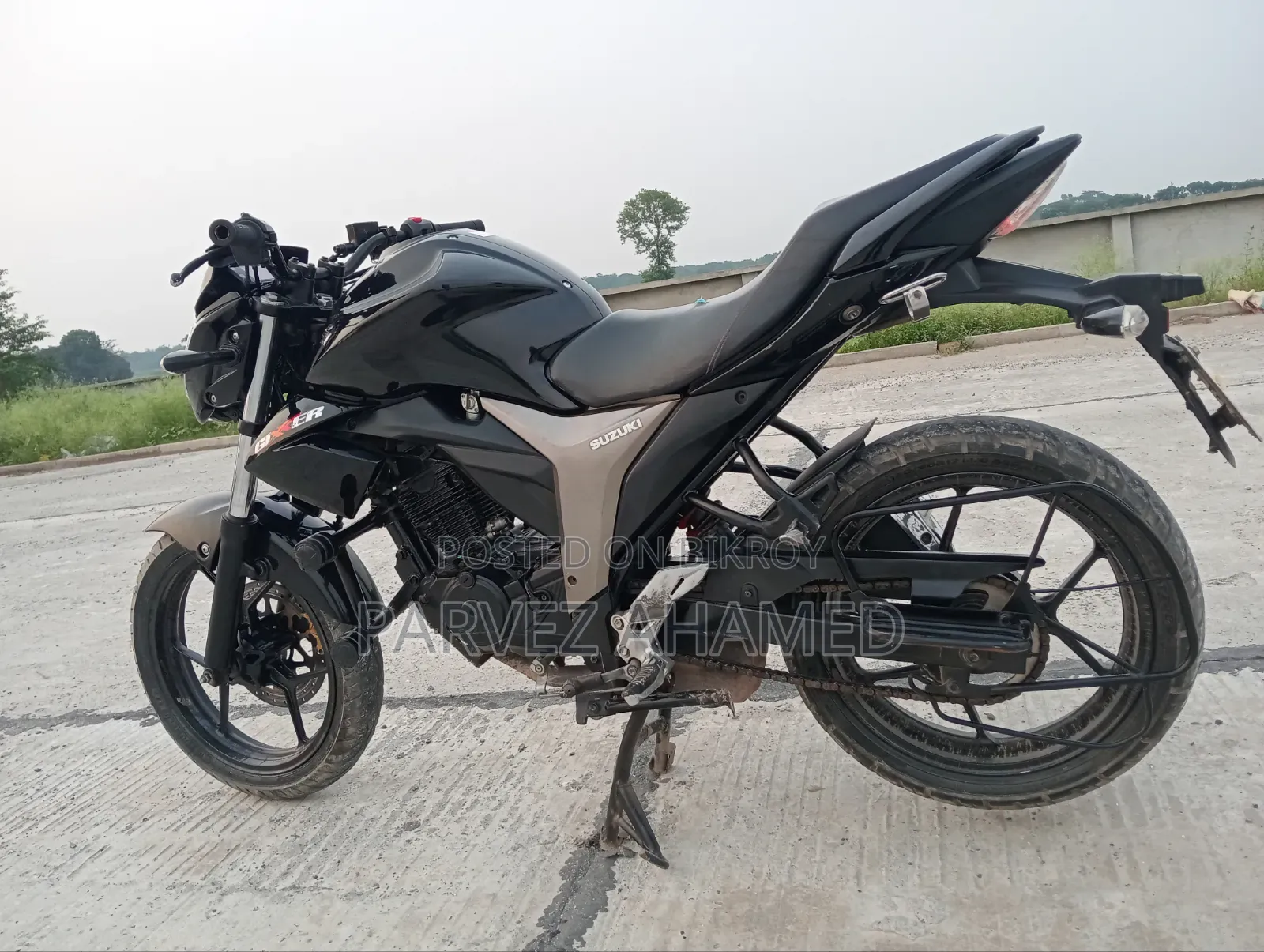 Suzuki Gixxer Monotone 2020 Black