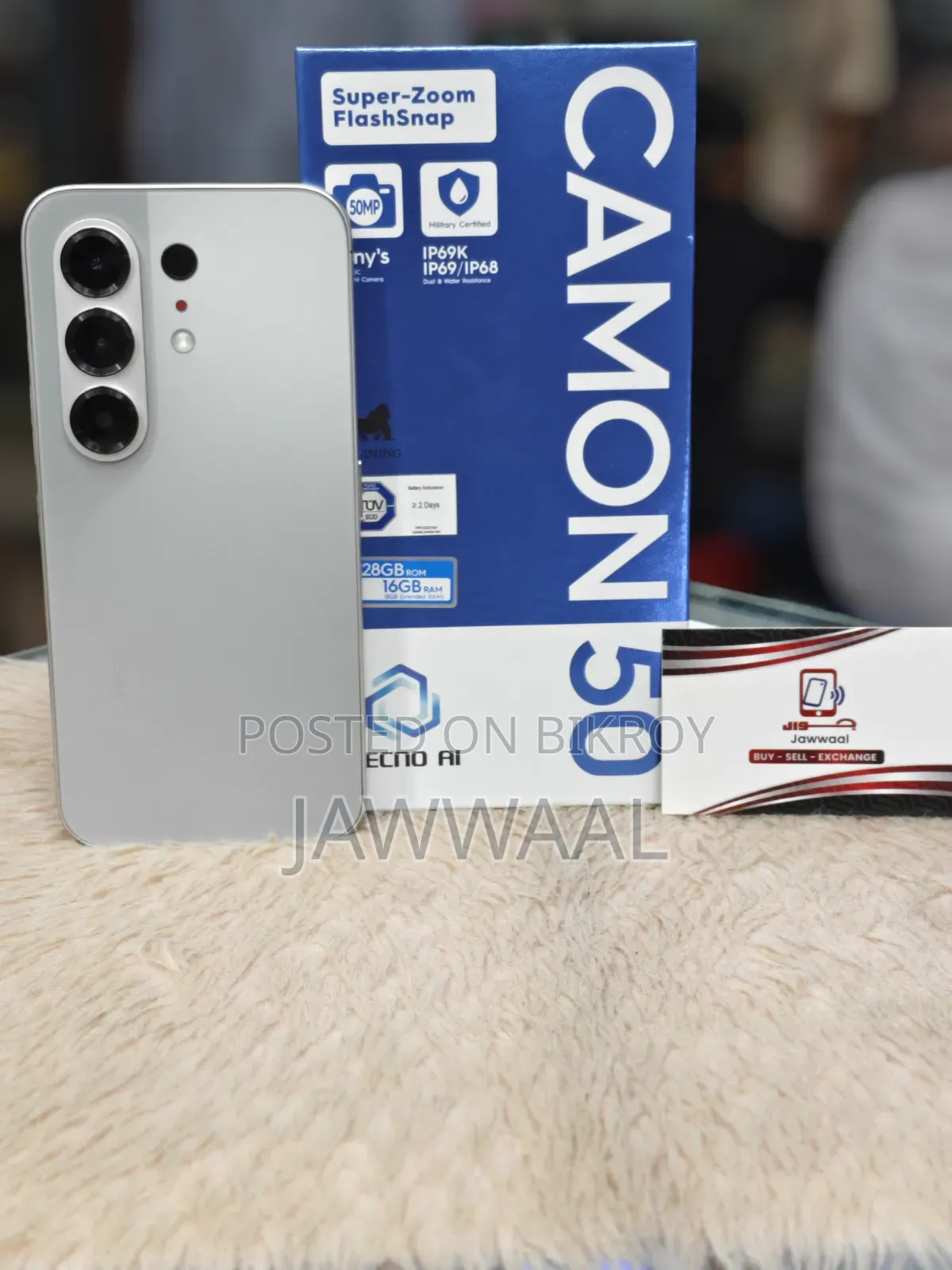 Tecno Camon 50 256 GB Silver