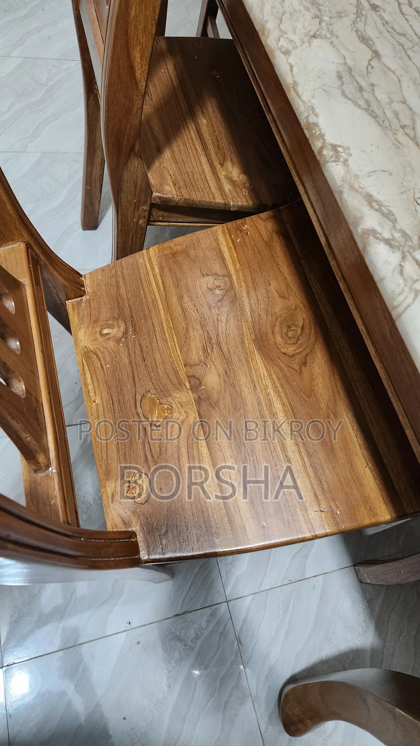 Dining Table With Marble Top