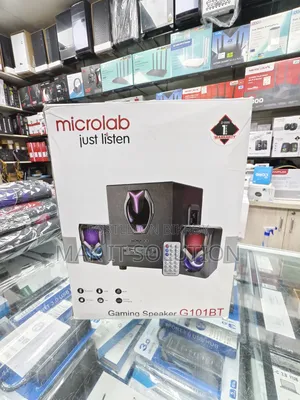 Microlab G101bt 2.1 Multimedia RGB Gaming Bluetooth Speaker