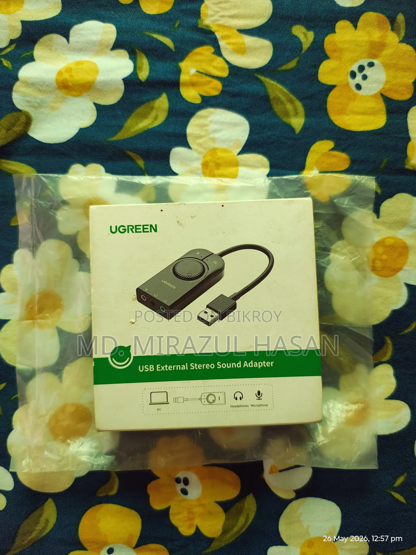 Ugreen Usb Male to Female Audio Converter