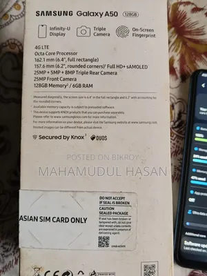 Samsung Galaxy A50 128 GB Blue