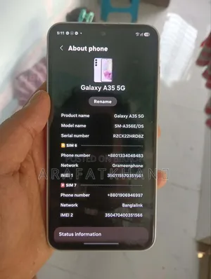 New Samsung Galaxy A35 128 GB White