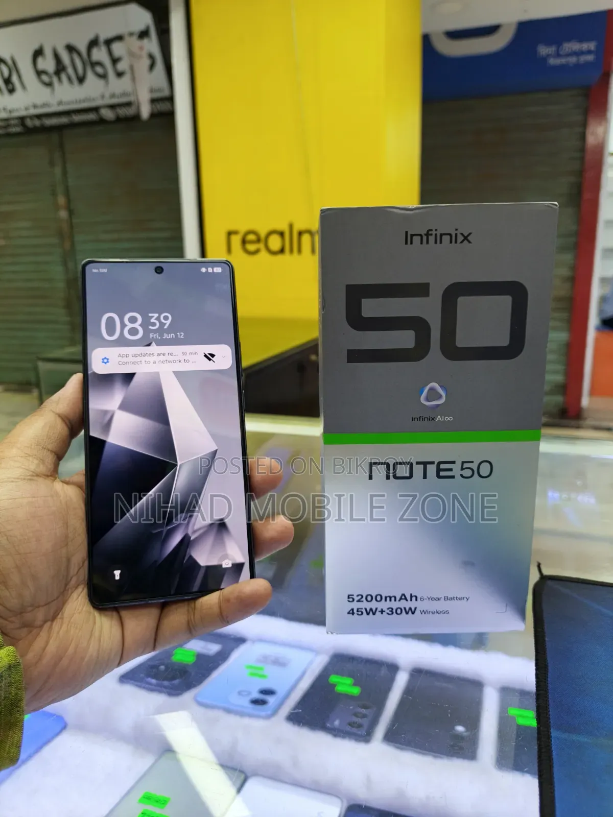 Infinix Note 50 4G 256 GB Black