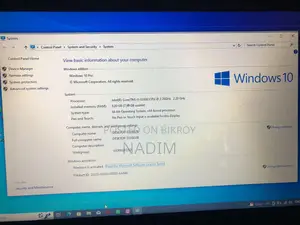 Laptop 8GB Intel Core i5 SSD 256GB
