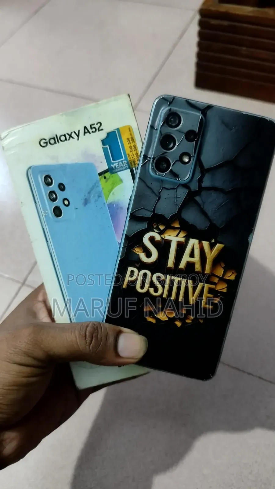 Samsung Galaxy A52 128 GB Silver