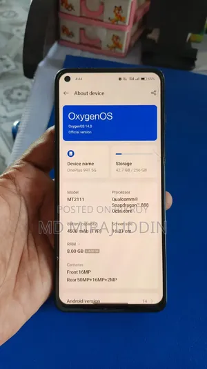 OnePlus 9RT 5G 256 GB Black