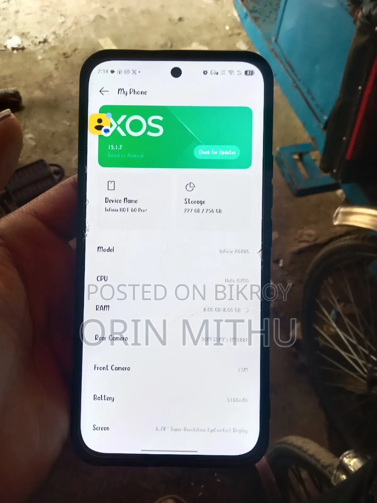 Infinix Hot 60 Pro+ 256 GB Black