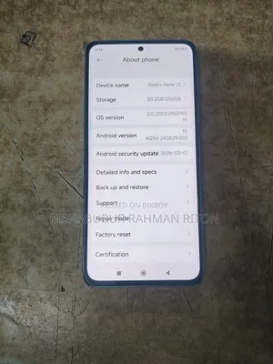 Xiaomi Redmi Note 13 256 GB Silver
