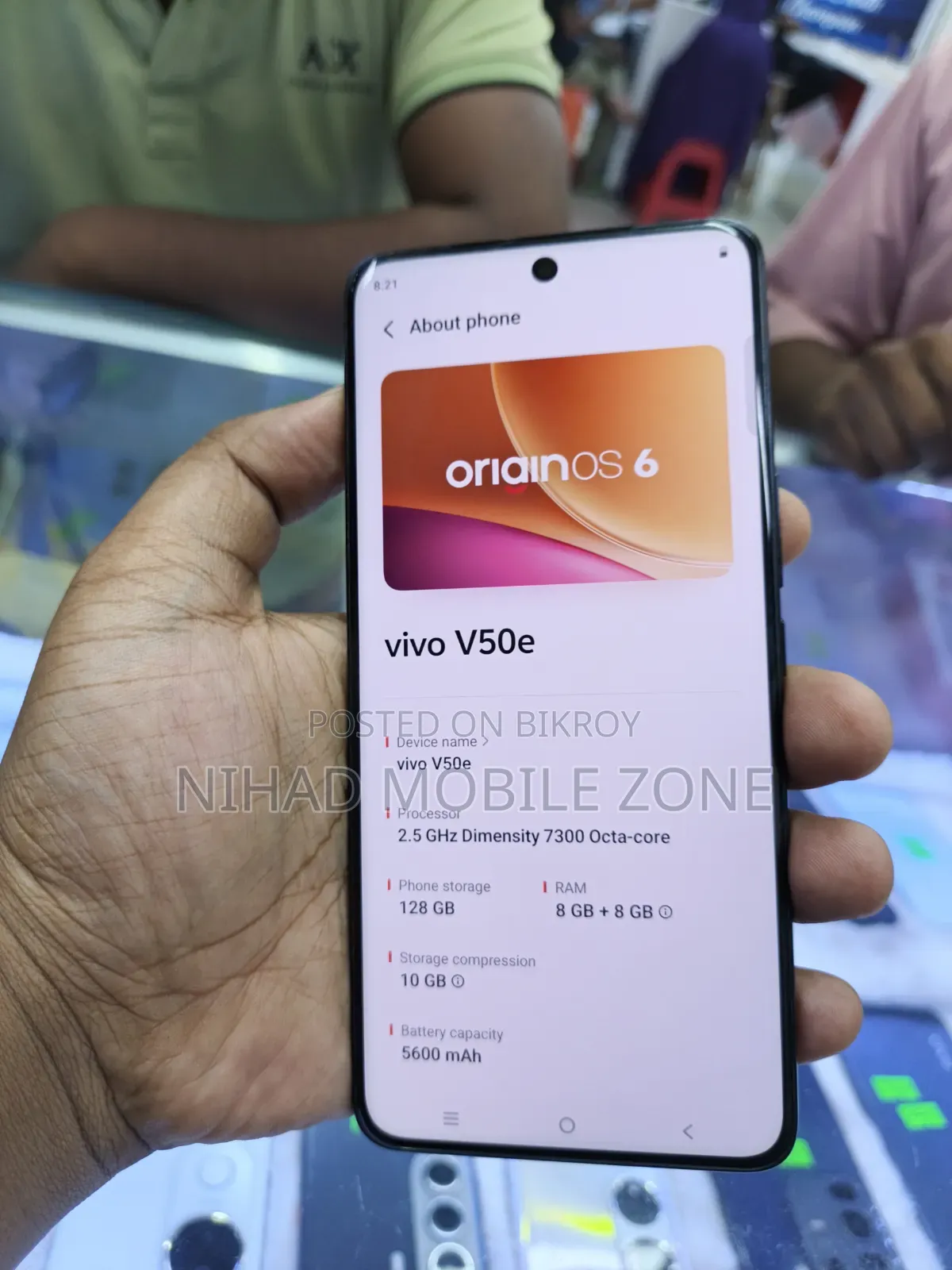 Vivo V50e 128 GB