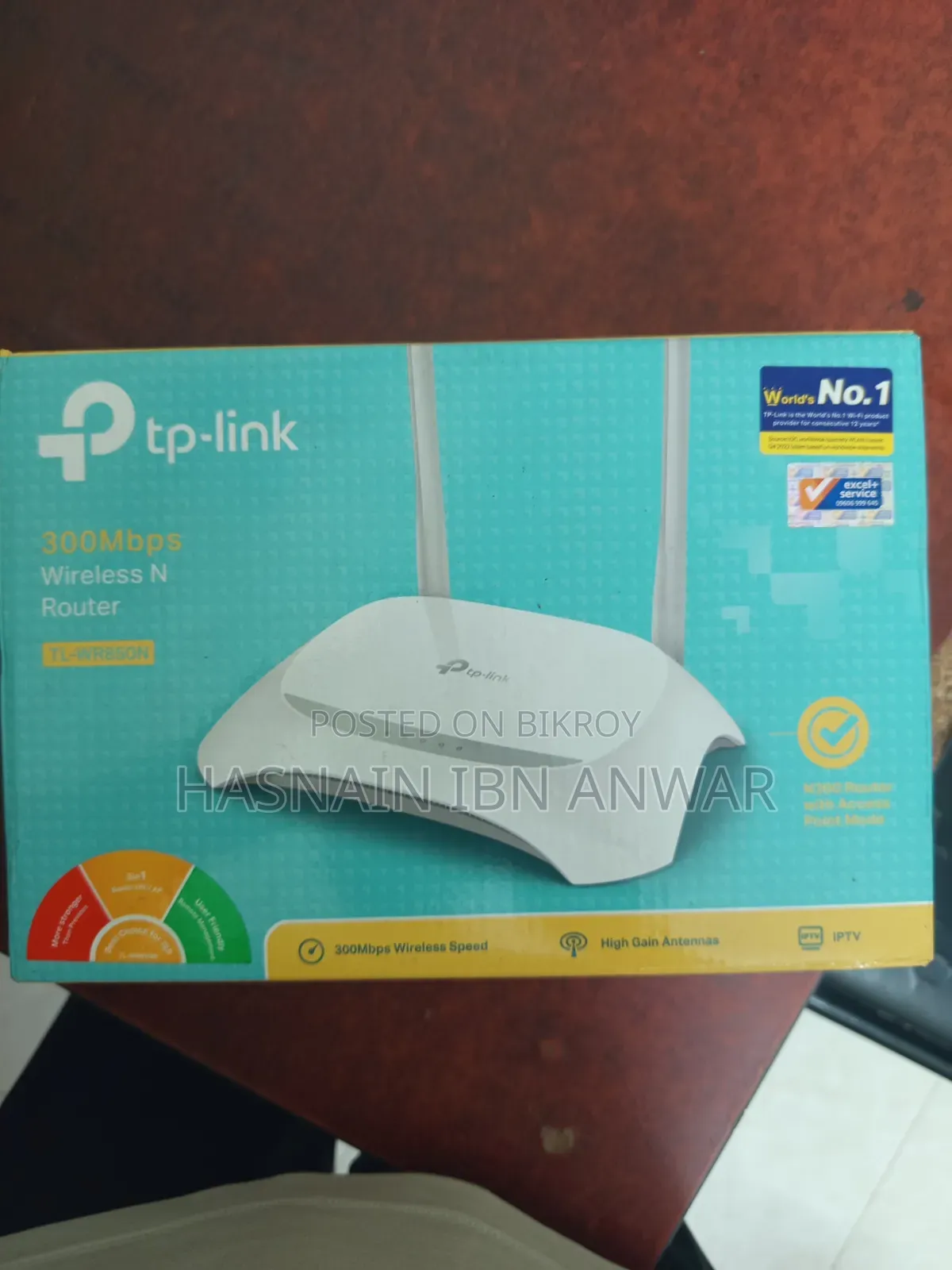 Tp-Link Tl-Wr850n, Single-Band (2.4 Ghz) Wi-Fi 4 Router.