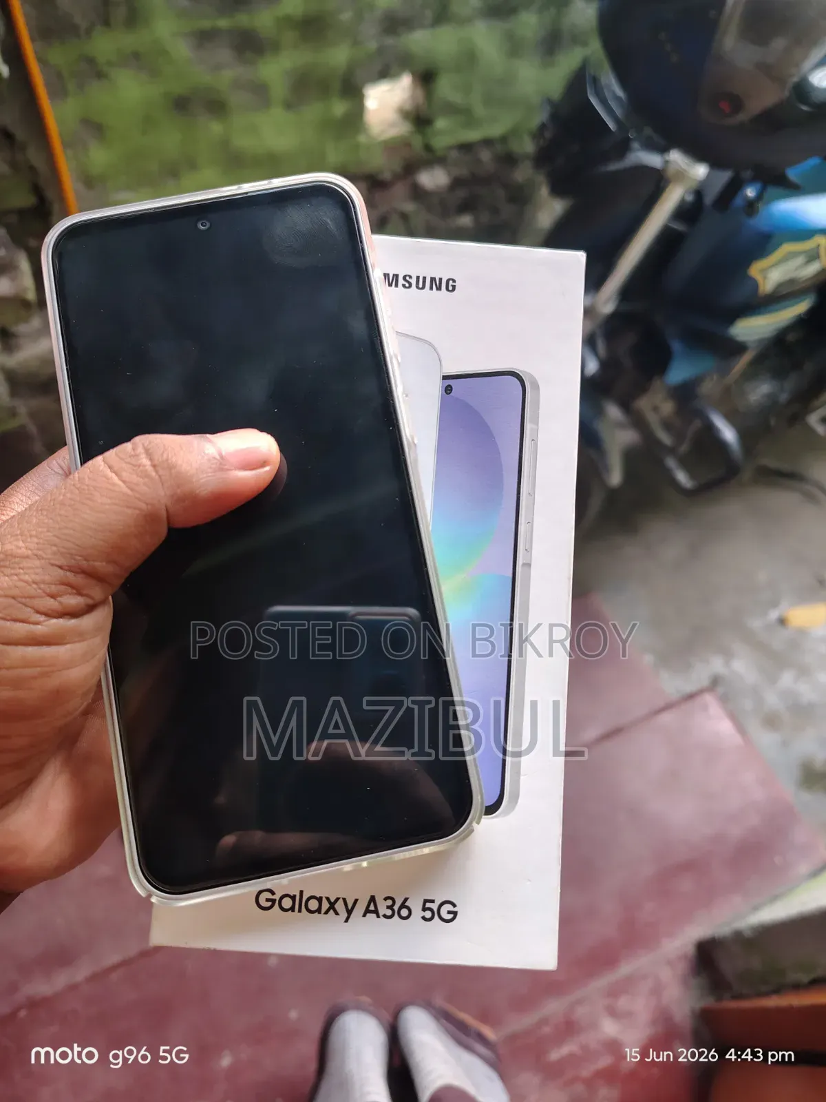 New Samsung Galaxy A36 256 GB White