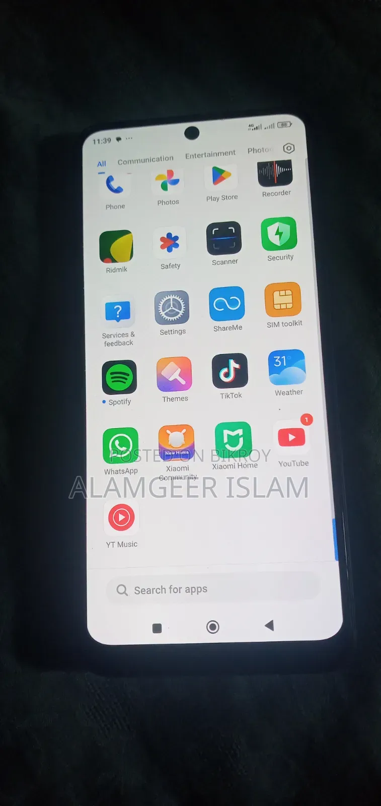 Xiaomi Redmi Note 12 128 GB Black