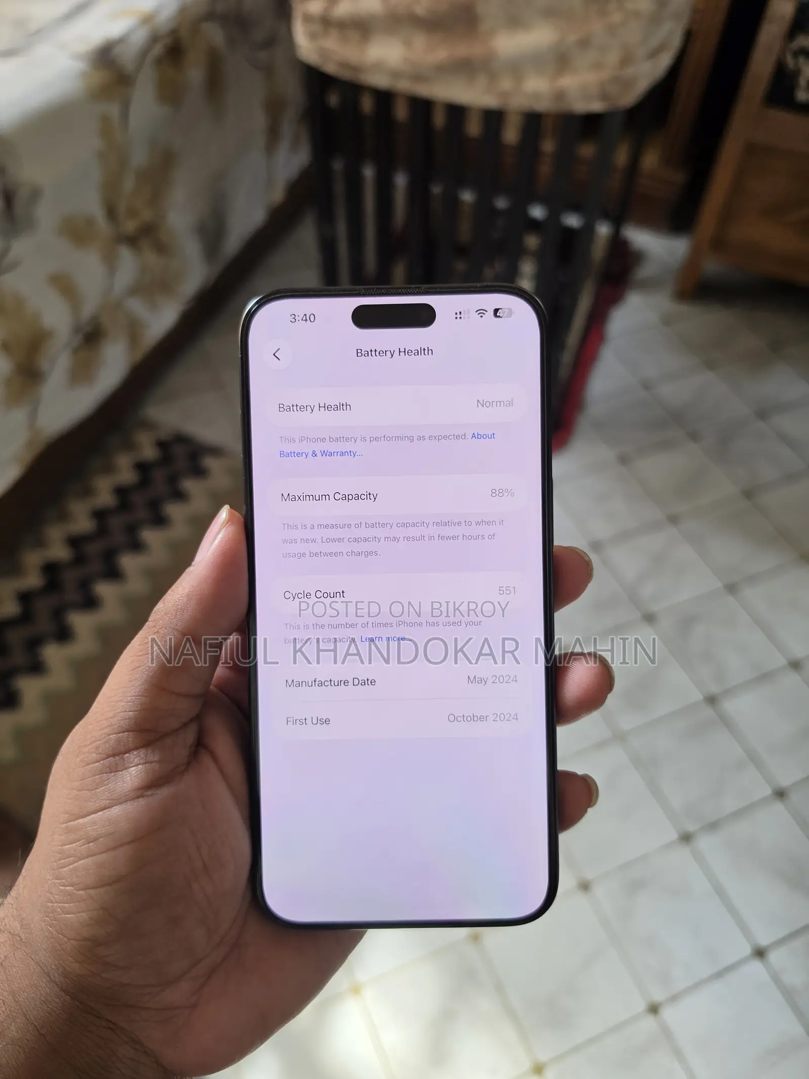 Apple iPhone 15 Pro Max 256 GB Blue