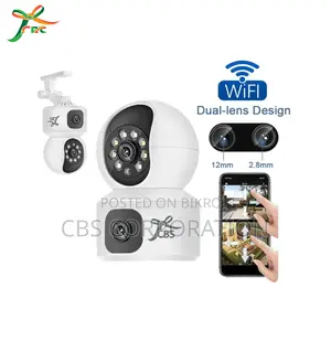 CBS 2MP + 2MP HD Dual Lens WiFi IP Smart Doll Camera