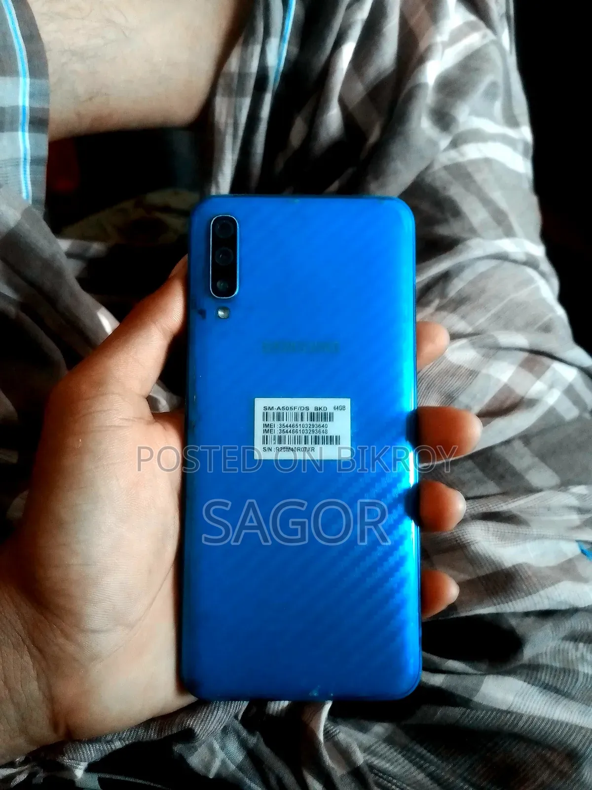 Samsung Galaxy A50s 64 GB Blue