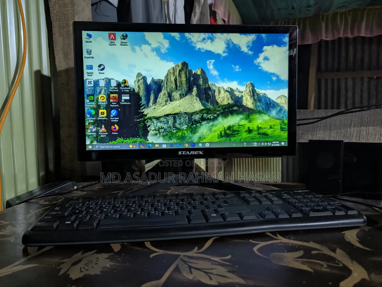 Desktop Computer 16GB AMD Ryzen 5 HDD+SSD 3TB