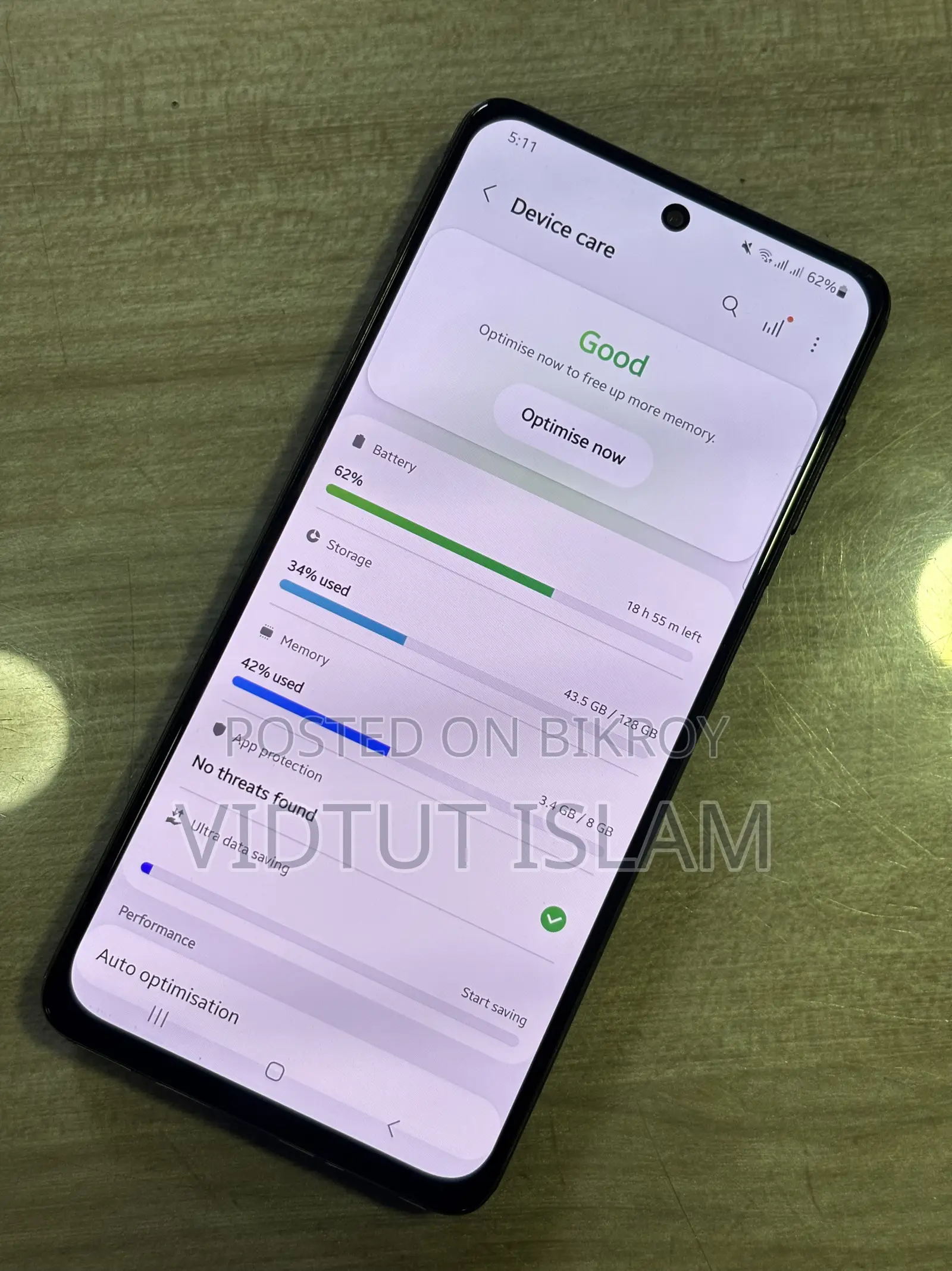 Samsung Galaxy M62 128 GB Black