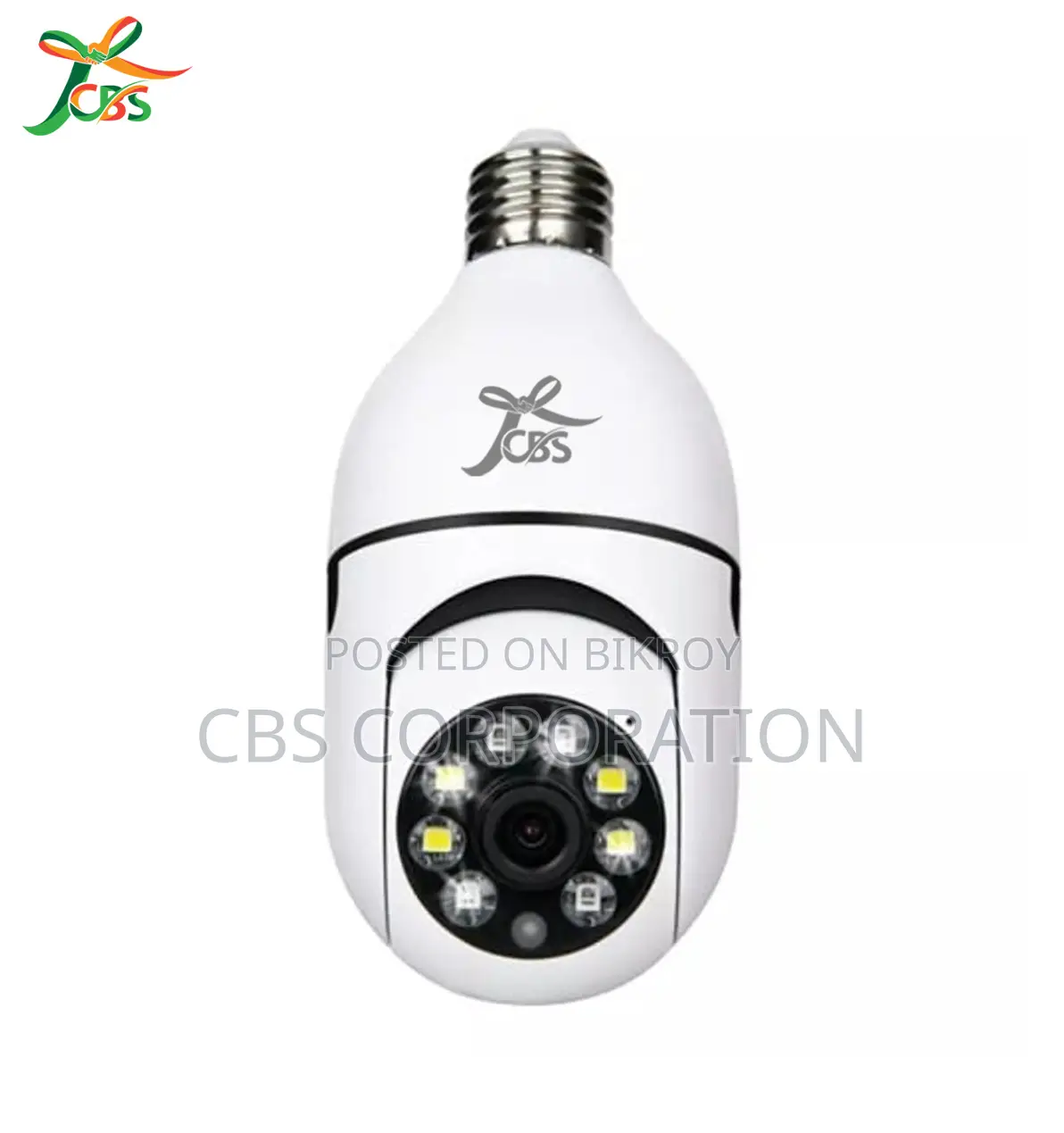 CBS 2mp Hd Single Lens Bulb Smart Wifi Ip Camera