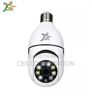 CBS 2mp Hd Single Lens Bulb Smart Wifi Ip Camera