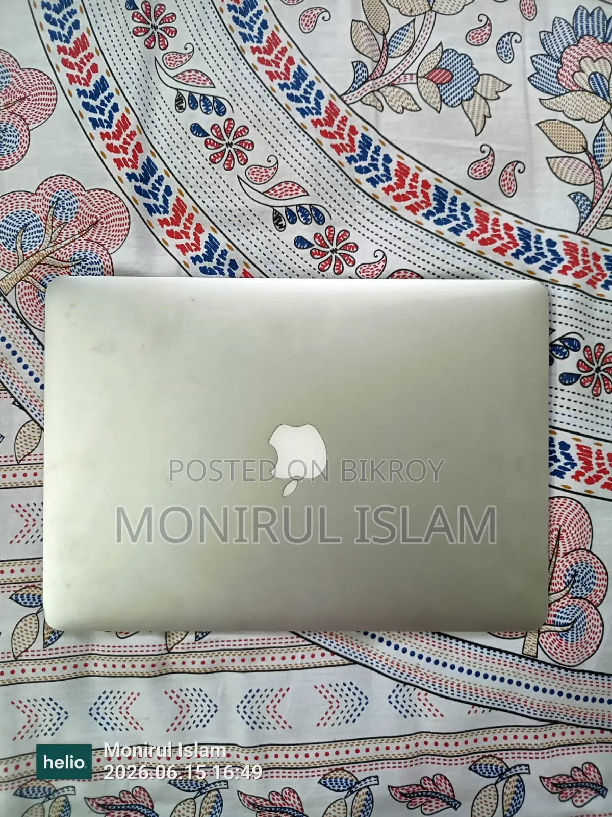 Laptop Apple MacBook 2017 8GB HDD+SSD 256GB