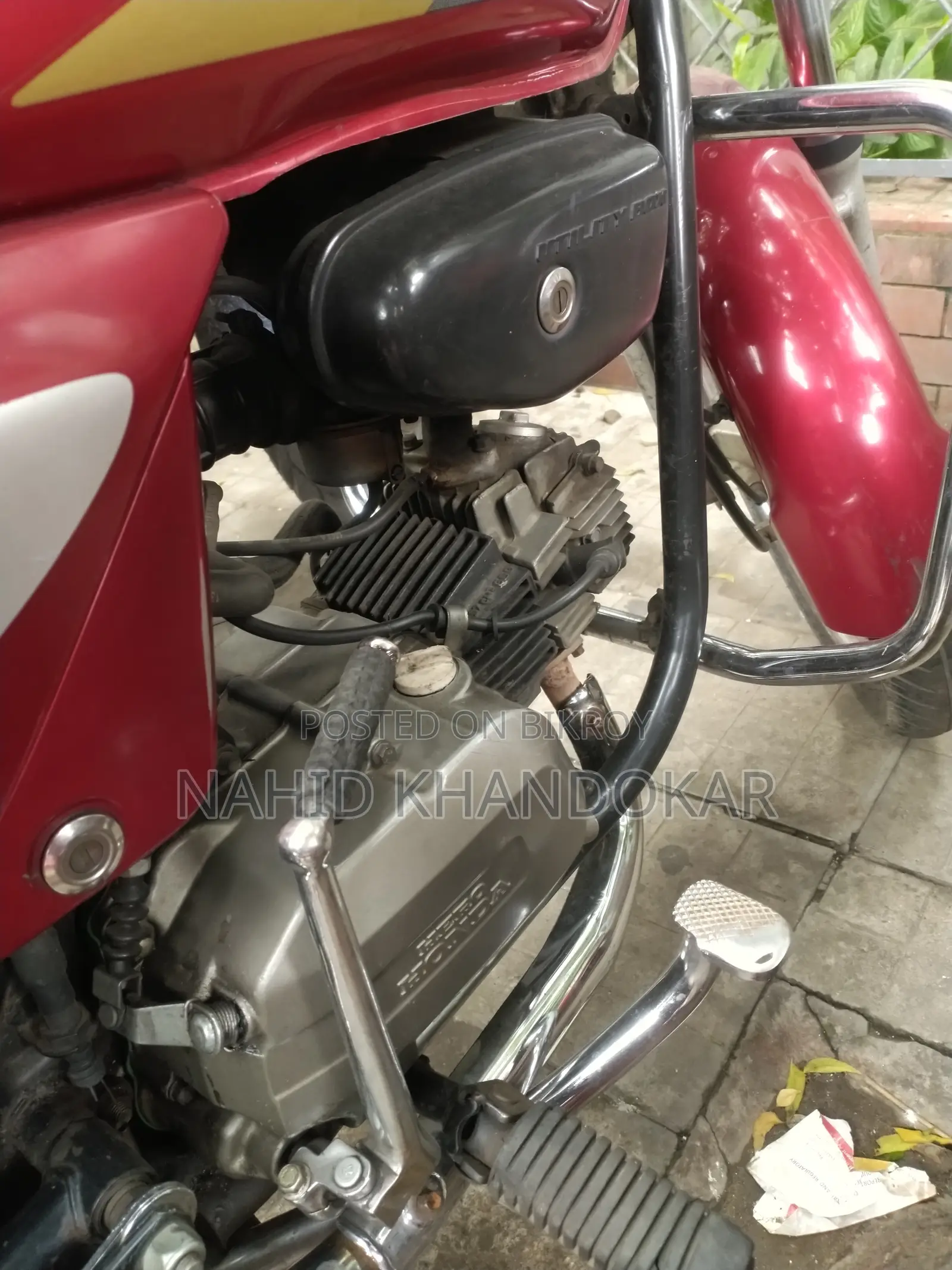 Hero Splendor Plus 2005 Red